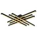 Lustra, Lightric, 414LRC1249, Metal, Negru