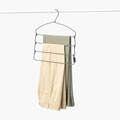 Umeras pentru pantaloni, Brabantia, Black and White, 41.5x1.5x42.5 cm, polipropilena, negru/alb