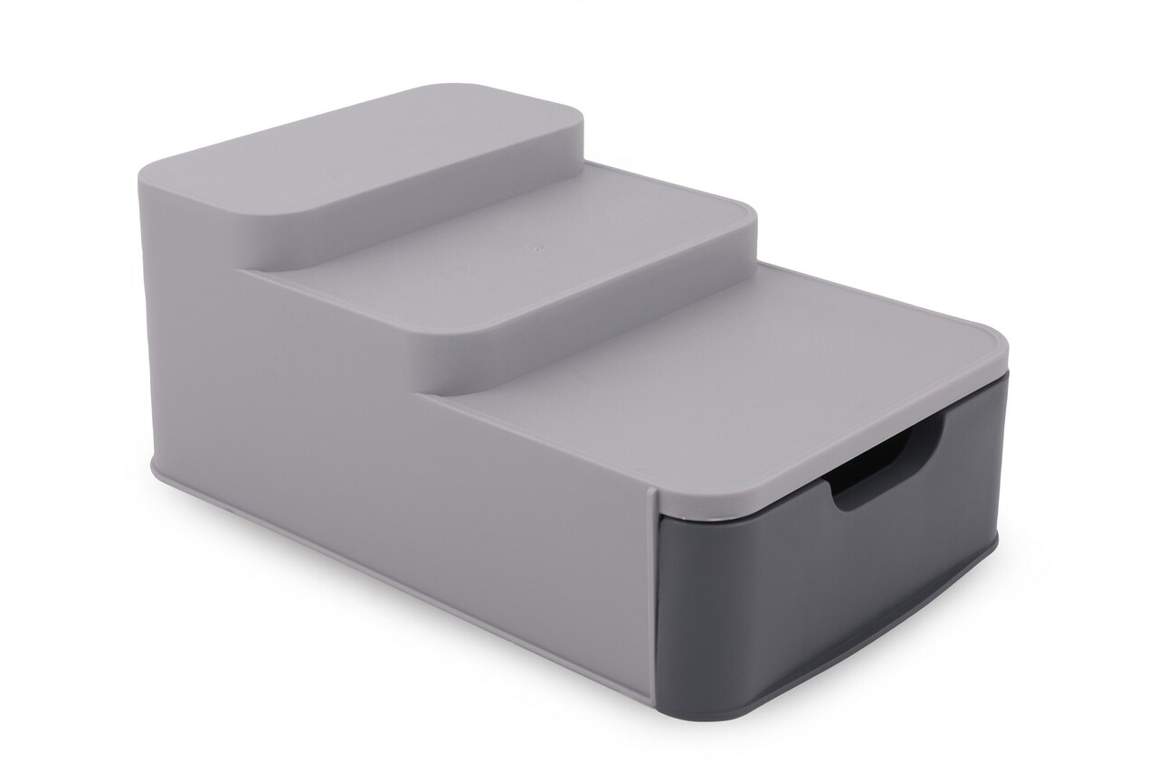 Organizator pentru frigider, ORG, 11x16x26 cm, Gri - view 2