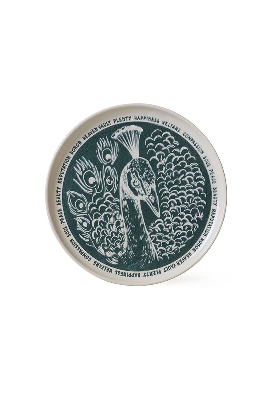 Set farfurii pentru desert, Hermia, 275KRM2016, Ceramica, Crem / Albastru marin - view 6