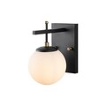 Aplica de perete, Zahar - 13113, Fulgor, 15 x 20 x 15 cm, 1 x E14, 40W, negru