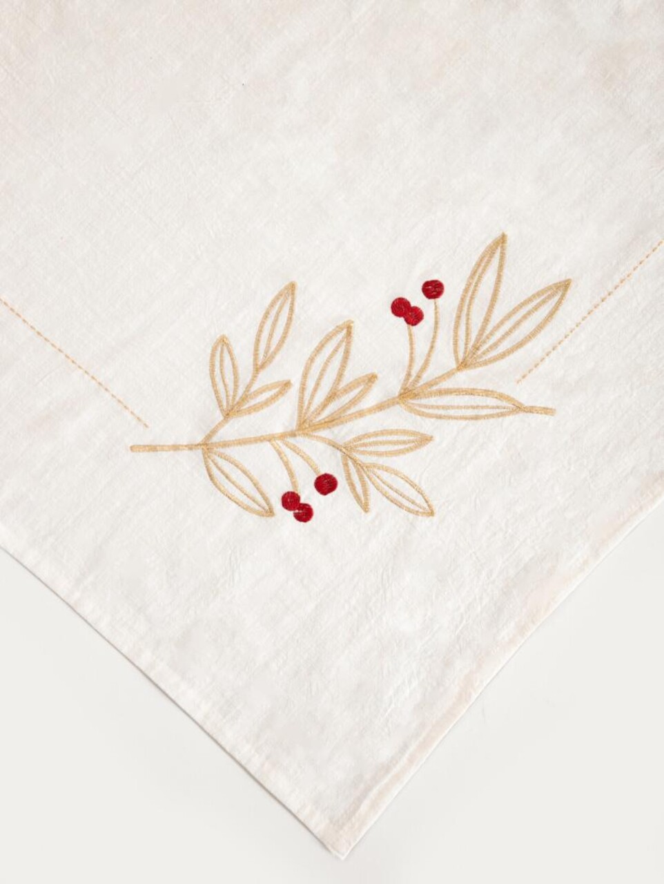 Fata de masa Mondo, Homla, 150x250 cm, bumbac, ecru