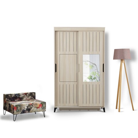 Dulap pentru haine, Comforty, Pasific Home Fuga, 120x216x60 cm, Stejar 120x216x60 imagine 2022