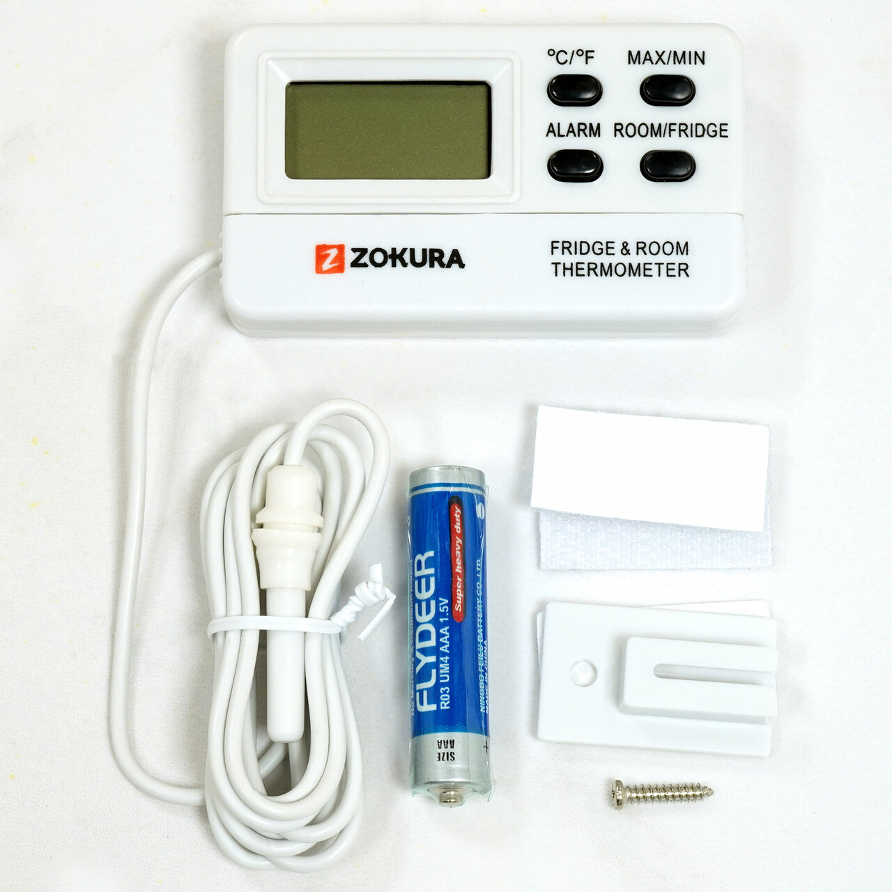 Termometru digital pentru frigider/congelator si camera - Zokura - imagine 4