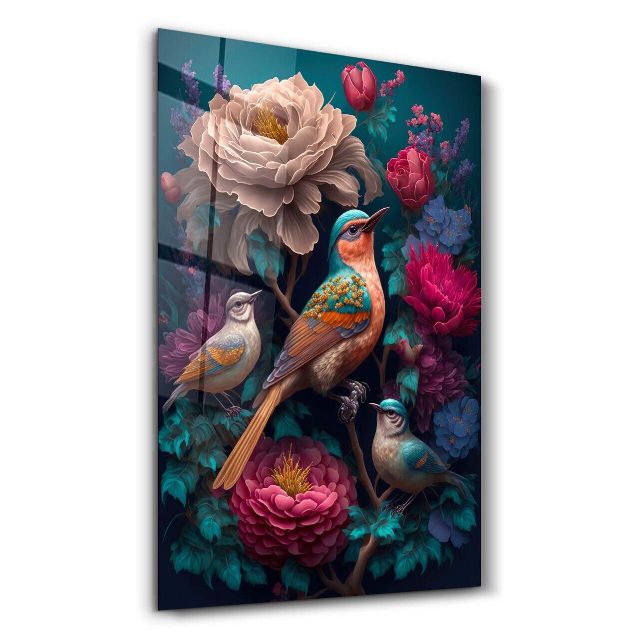 Tablou decorativ, SPR-1310, Dimensiuni: 46 x 72 cm, Multicolor — imaginea 5