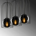 Lustra, Tatum, 584TTM1413, Metal, Negru
