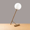 Lampa de masa, Tatum, 584TTM1714, Metal, Vintage / Alb