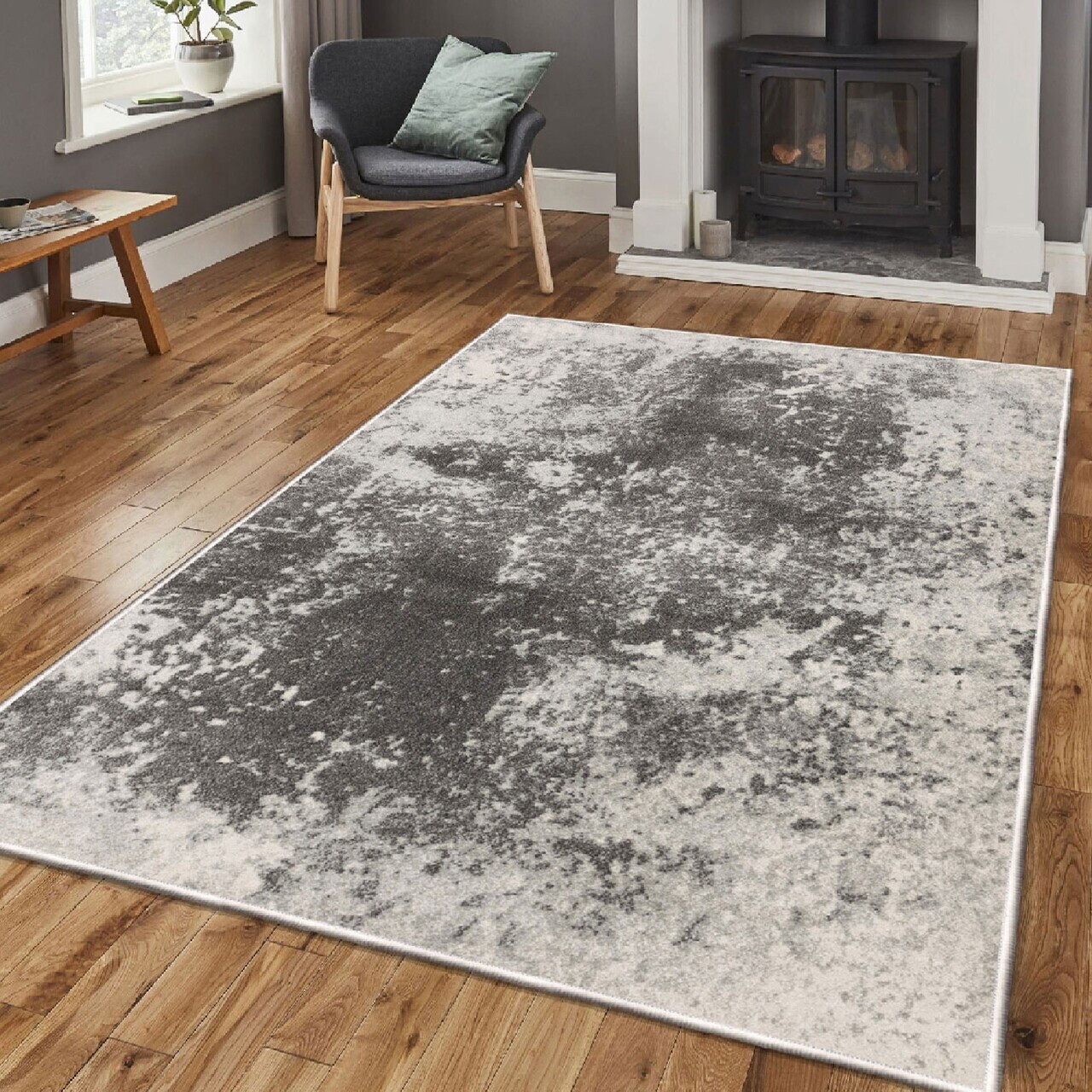 Covor, Els1898, 120x180 cm, Catifea, Multicolor — imaginea 2