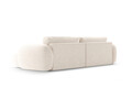Coltar extensibil reversibil 4 locuri, Tonale, Cosmopolitan Design, 262x149x88 cm, tesatura chenille, bej deschis