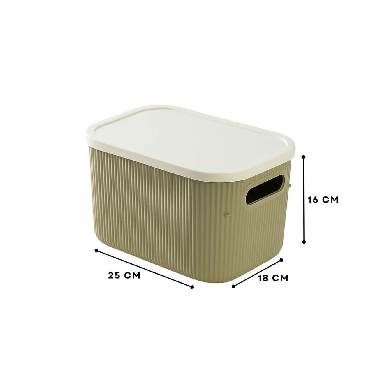 Set recipiente depozitare, 242355, Verde - imagine 3