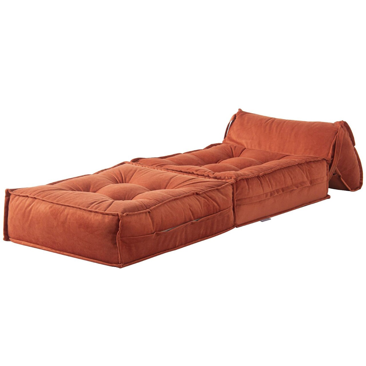 Fotoliu extensibil, Atelier del Sofa, 363SLD1153, Tesatura Boucle, Caramiziu - view 4