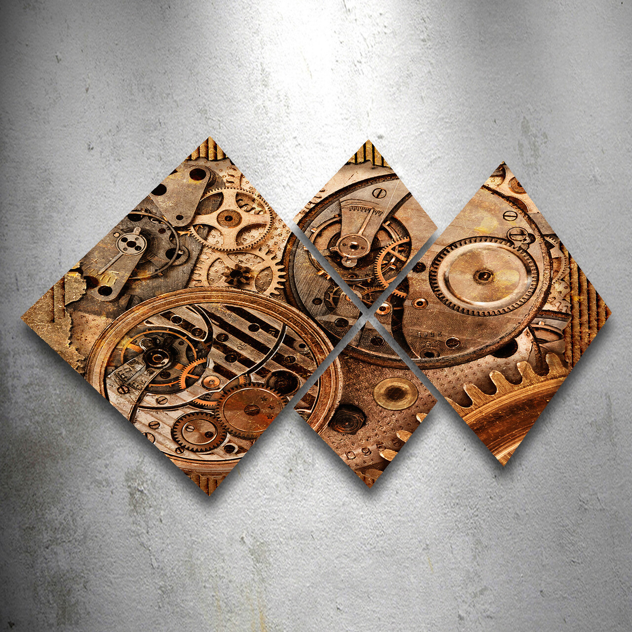 Set 4 tablouri decorative, 4MDF245256766, MDF, Imprimat UV, Multicolor - 1 | YEO