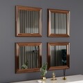 Set de oglinzi, Siam, Loza, MDF , Bronz