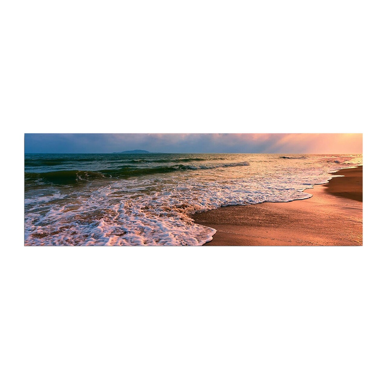 Tablou decorativ cu lumina LED, 3090İACT-72, 30 x 90 cm, Multicolor - view 6