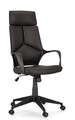 Scaun de birou Damon, Bizzotto, poliester, negru