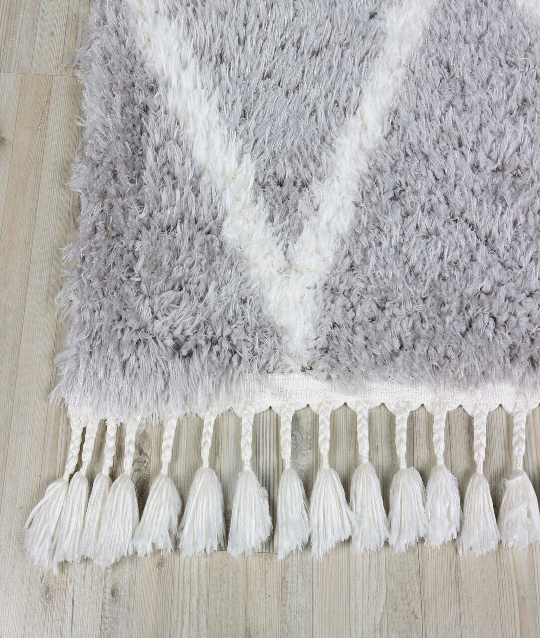 Covor, 0500E , 120x180 cm, Poliester, Gri/Alb - 3 | YEO