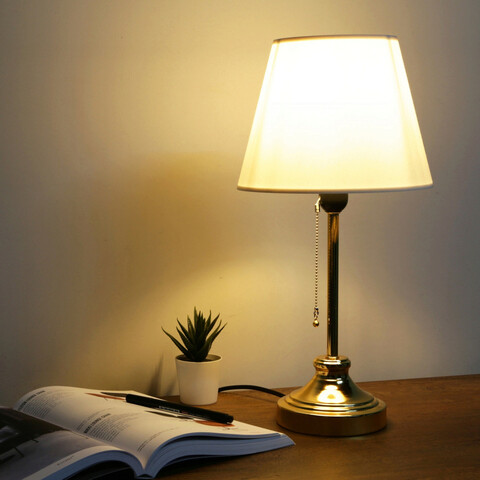 Lampa de masa, Insignio, 780SGN2528, Metal, Crem