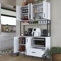 Dulap multifunctional, Rani, JE171, Alb