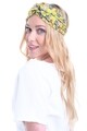 Bandana, Alber Zoran, Hippy Flowers, 25 x 10 cm, poliester, multicolor