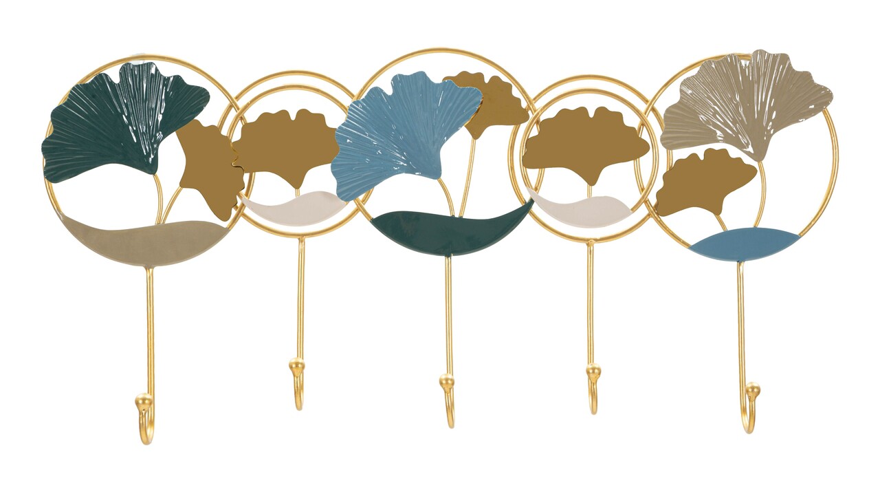 Cuier de perete, Mauro Ferretti, Polly -B, 60.2x5x28.5 cm, metal, multicolor - imagine 5