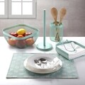 Suport pentru farfurie Daisy, Versa, 36 x 48 cm, poliester, menta