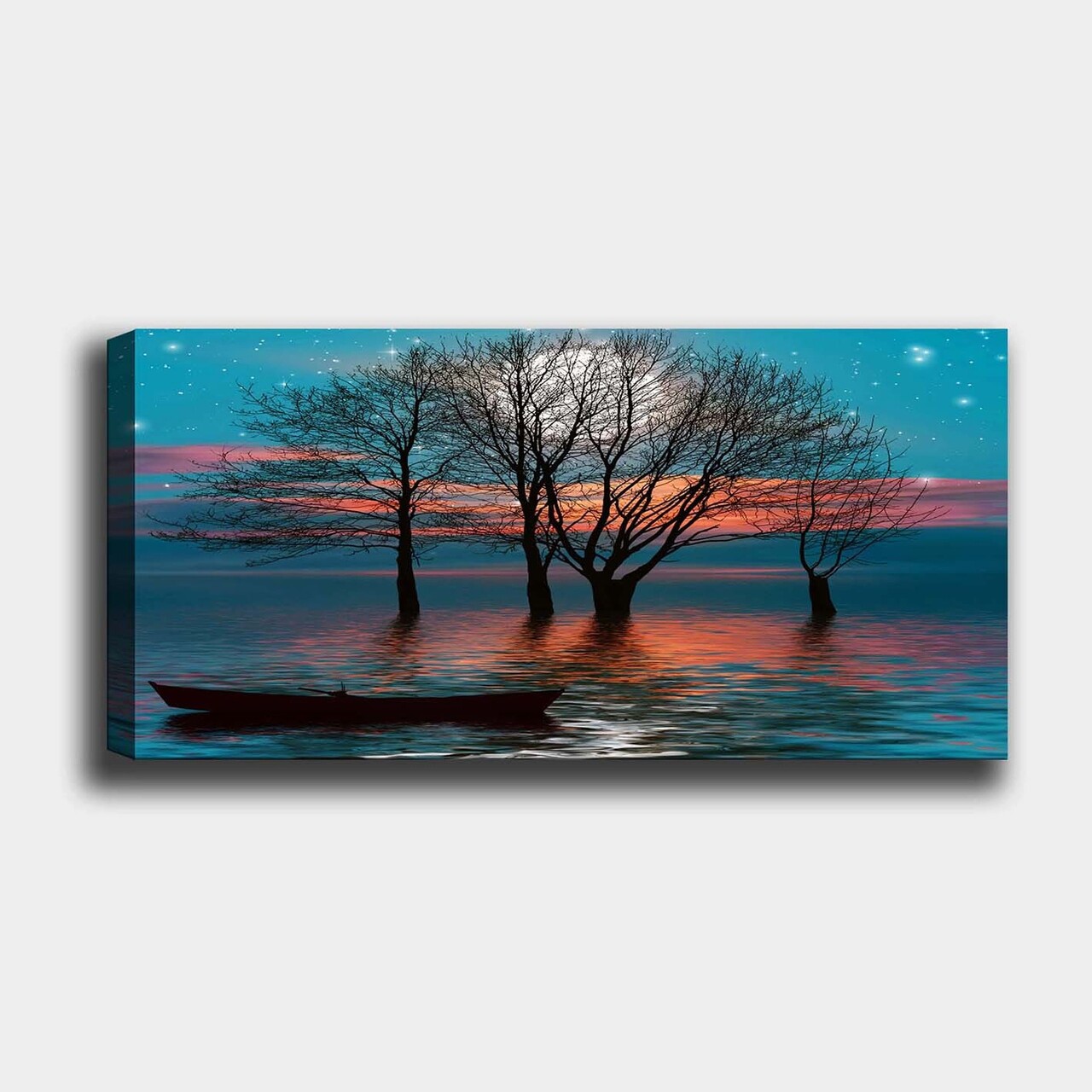 Tablou decorativ, YTY103234329560_50120, Cadru: 100% LEMN (grosime: 3 cm), Multicolor - view 2