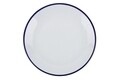 Serviciu de masa, 24 piese, Kutahya Porselen, EO24Y23616, portelan, alb/bleumarin