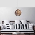 Lustra, FullHouse, 390FLH2190, Lemn, Maro antichizat