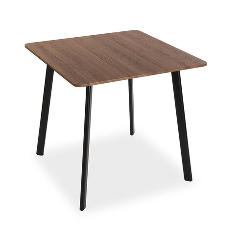 Masa klaudia, versa, 80 x 80 x 75 cm, mdf/lemn, maro