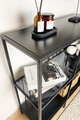 Bufet, Caliente, Sunny, Negru / Fume