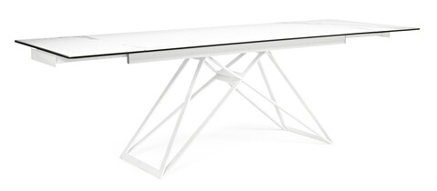 Masa extensibila Quasar, Bizzotto, 160/240 x 90 x 76 cm, otel 160/240 imagine noua 2022