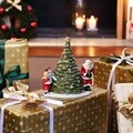 Suport pentru lumanare, Villeroy & Boch, Christmas Toys Santa's Tree, 20 x 17 x 23 cm, portelan, pictat manual
