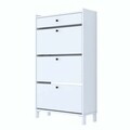 Pantofar, Hanah Home, EB117, 74.2x131.8x29.2 cm, Alb