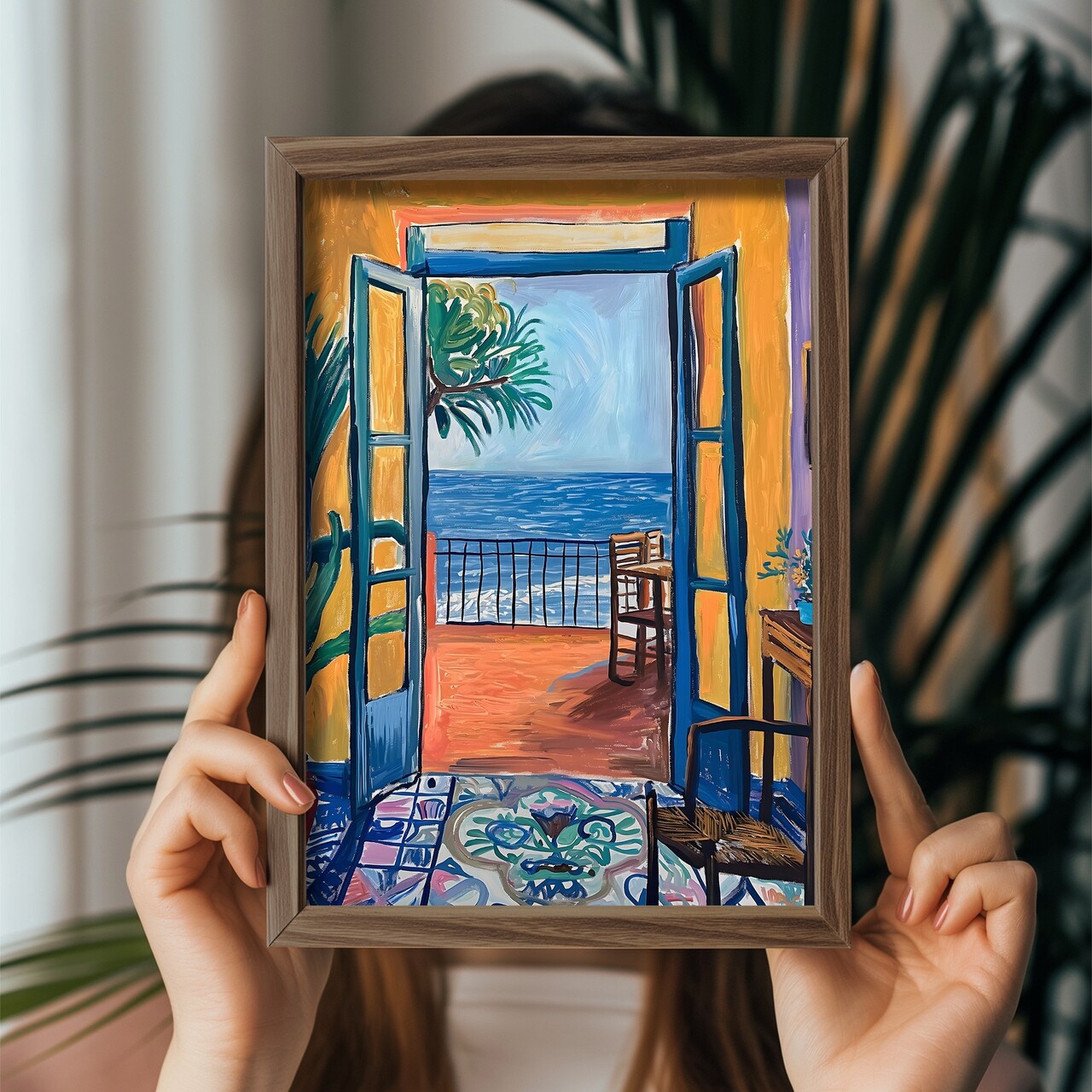 Tablou decorativ, GE023-L, Lemn, Multicolor - view 7