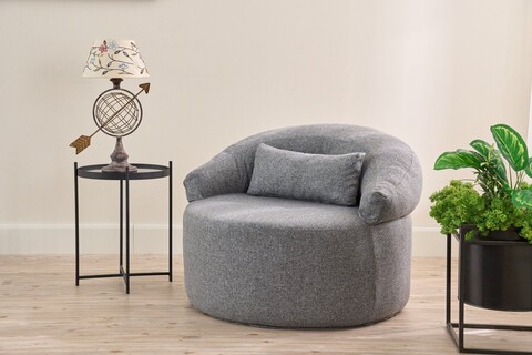 Fotoliu, Atelier del Sofa, 825BLC4723, Poliester, Gri
