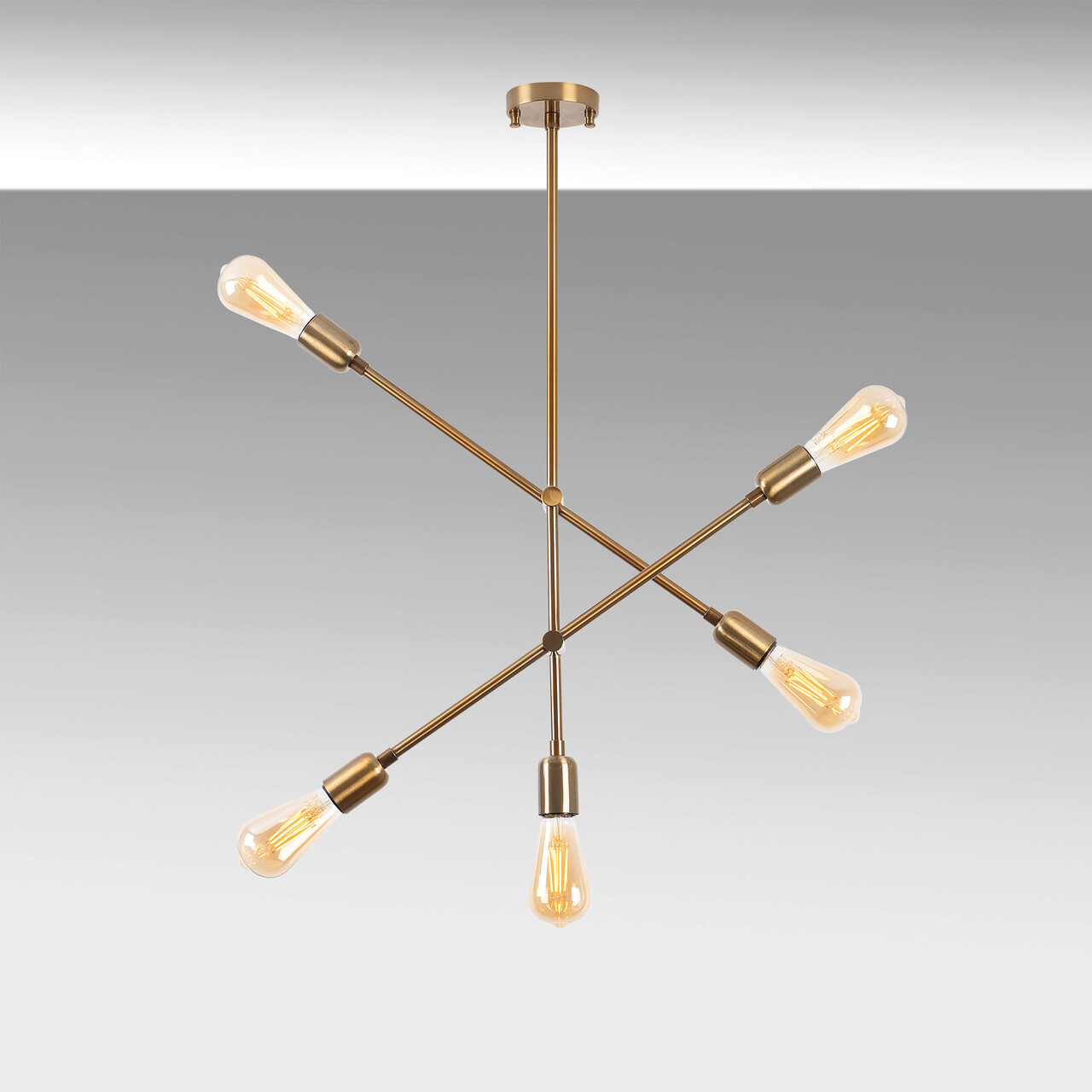 Lustra, Fulgor, 942FLG1118, Metal, Vintage - 2 | YEO