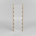 Oglinda decorativa, Neostill, Melodia, 50x140 cm, Metal, Auriu