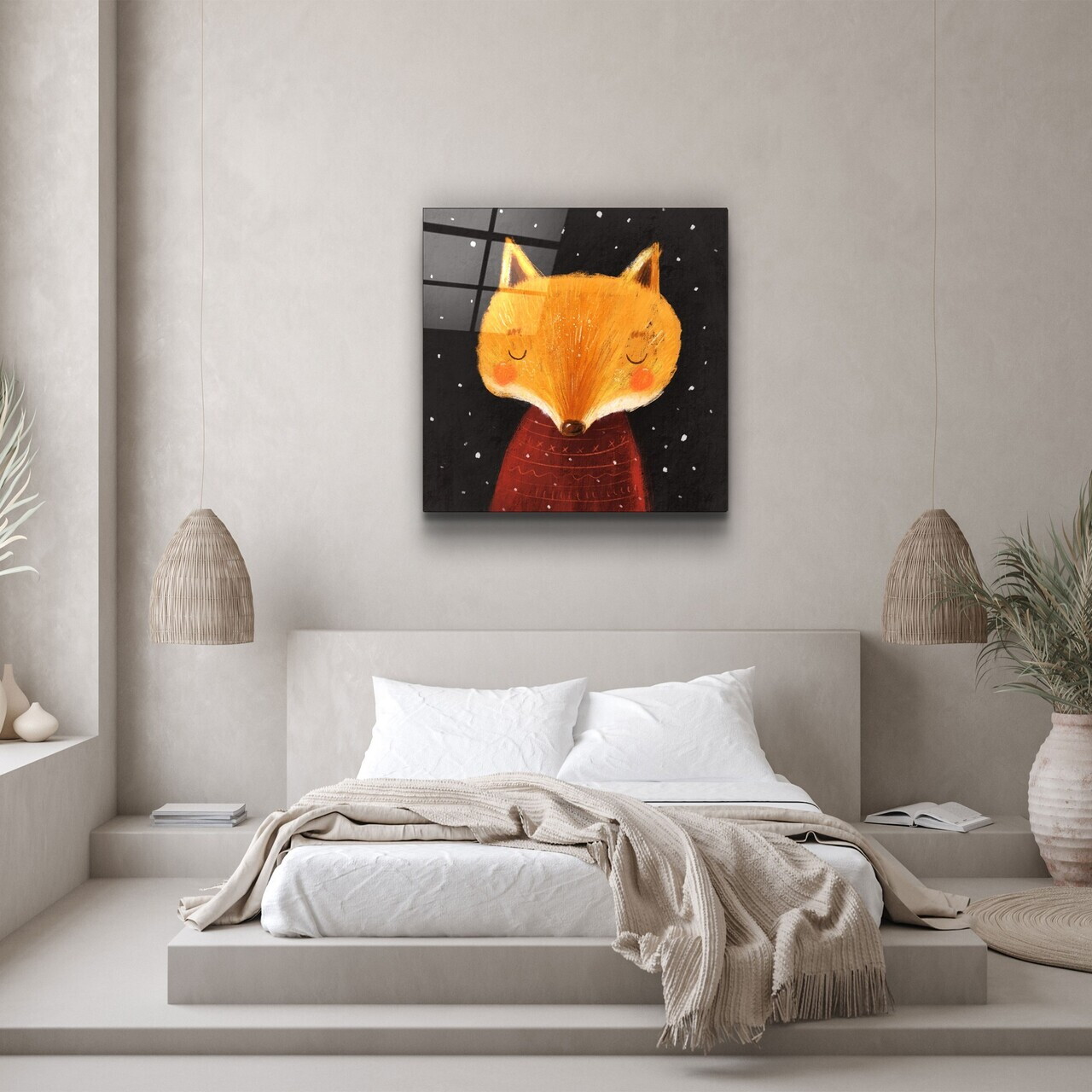 Tablou decorativ, Kgls_2076, Dimensiune: 40 x 40, Multicolor — imaginea 2