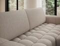 Coltar extensibil dreapta 4 locuri ELTAP, Bon-226, Bonett, 250x175x92 cm, lemn/poliester, bej inchis