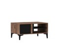 Masuta de cafea, Puqa Design, Sonay, 90x45x60 cm, PAL, Atlantic / Antracit