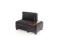 Fotoliu extensibil, Balcab Home, 825BLC4709, Lemn, Antracit