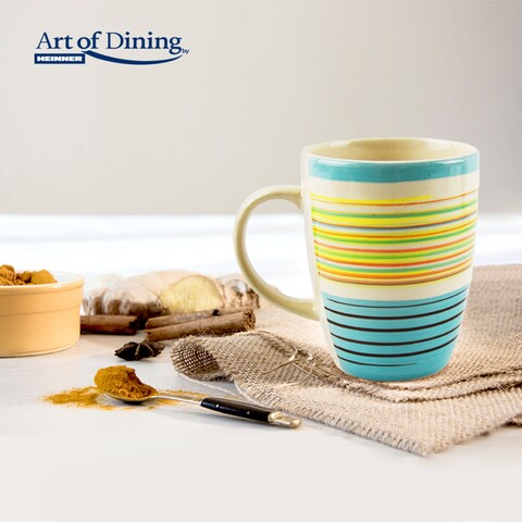 Set 3 cani sara, heinner, 285 ml, 7.6x9.9 cm, ceramica, albastru