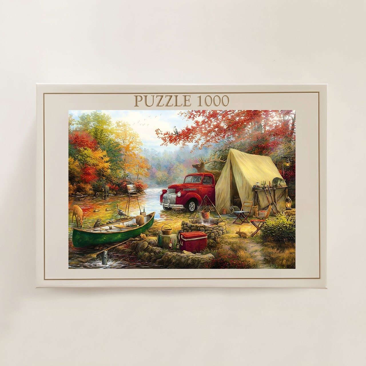 Puzzle, Wallxpert, PZL_011_1000, Multicolor - view 3