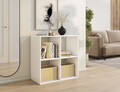 Raft de perete ELTAP, Jugis, 80x40x80 cm, PAL/PVC, alb