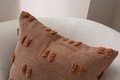 Husa de perna, Tuffet, 43x43 cm, Material: 100% POLIESTER, Maro
