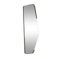 Oglinda decorativa, Neostill, Irregular, 60x120 cm, MDF , Negru