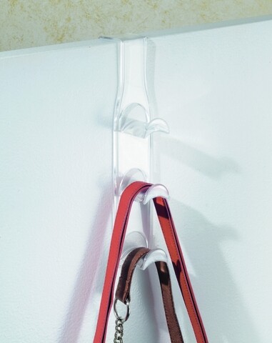 Organizator pentru genti Zia, iDesign, 3 agatatori,  5.5x8x26 cm