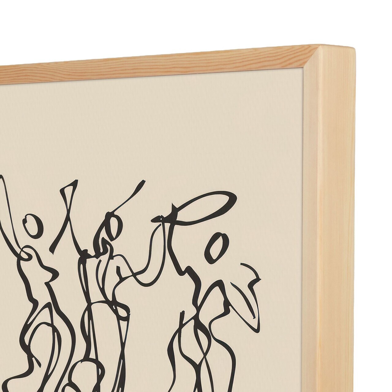 Tablou decorativ, Cc-D-Ah-1045 70 x 95, Canvas, Cadru: 100% LEMN (Grosime: 18 mm), Multicolor - view 3