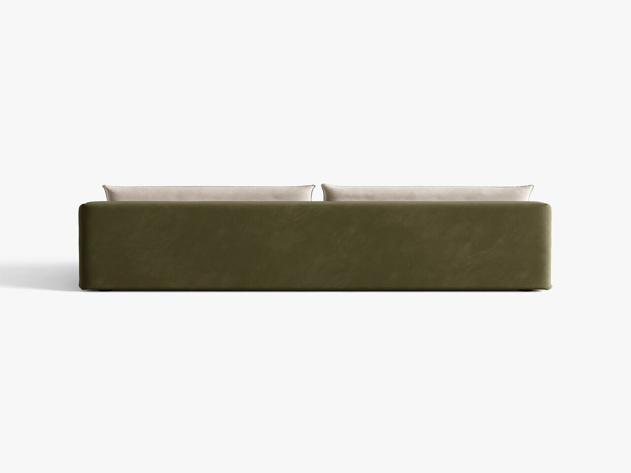 Canapea extensibila 3 locuri, Hena, Micadoni Home, 205x112x85 cm, catifea, verde — imaginea 6