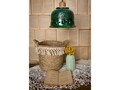 Pendul Radacini-Laleaua, Deco Republic, E27, 1x60W, ceramica, verde